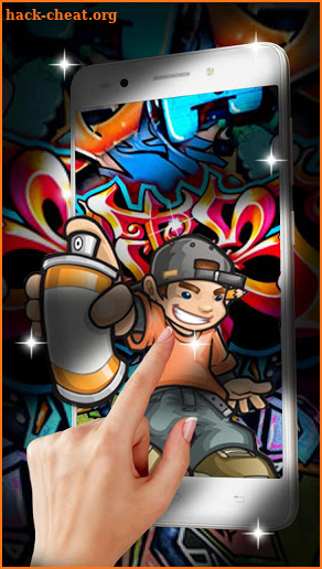 Graffiti Street Live wallpaper screenshot