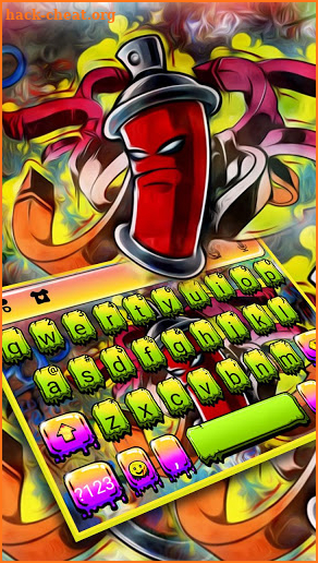 Graffiti Street Swag Keyboard Theme screenshot