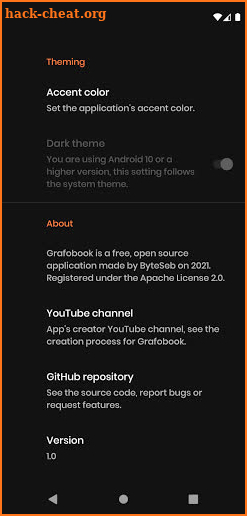 Grafobook screenshot