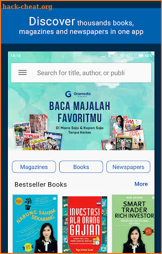 Gramedia Digital screenshot