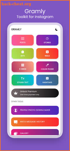 Gramly - Toolkit For Instagram screenshot