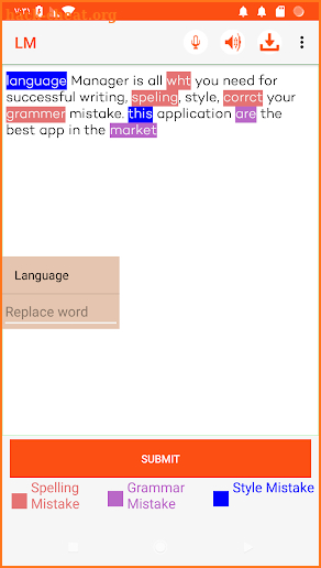 Grammar & Spell Checker screenshot