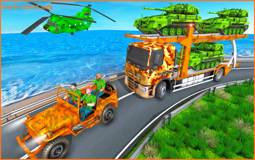 Grand Army Vehicles Transport Truck screenshot