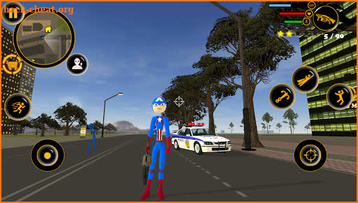 Grand Captain Stickman Rope Hero screenshot