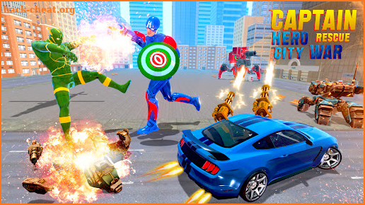 Grand Captain Superhero Rescue screenshot