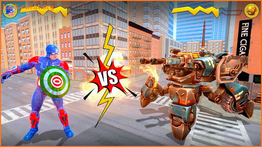 Grand Captain Superhero Rescue screenshot