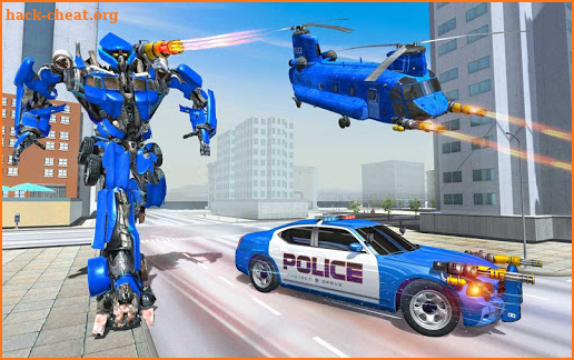 Grand Cargo Helicopter Robot Battle screenshot