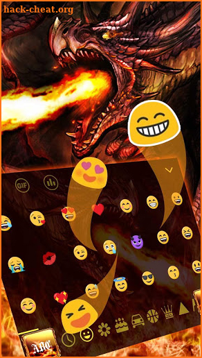 Grand Dragon Flame Keyboard screenshot