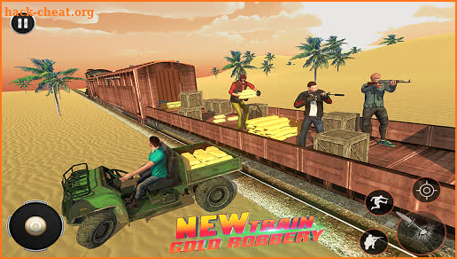 Grand Gold Robbery Game: Train screenshot