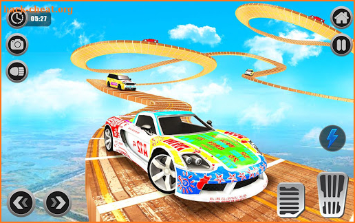 Grand Mega Ramp Car Stunts 2019 Game screenshot