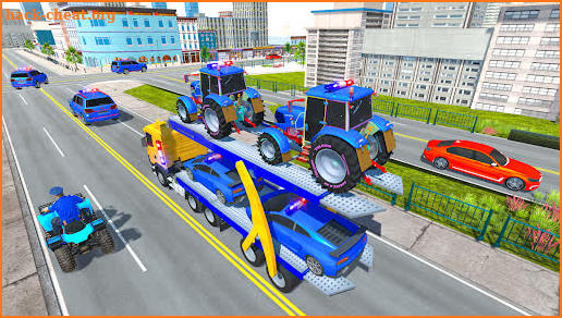 Grand Police Transport Tractor screenshot