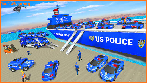 Grand Police Transport Truck screenshot