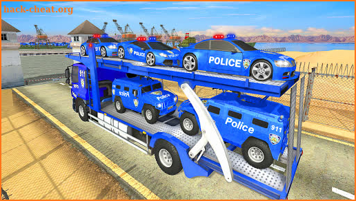 Grand Police Transport Truck screenshot