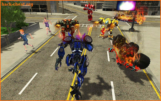 Grand Robot Car Transformation Wild Bear screenshot