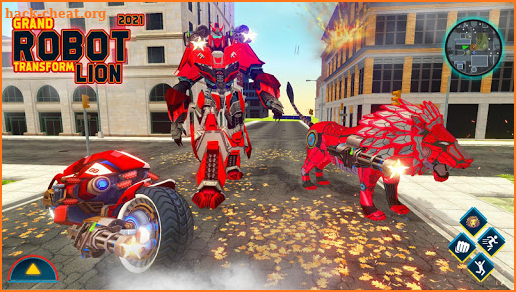 Grand Robot Lion Transform Simulator screenshot