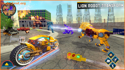 Grand Robot Lion Transform Simulator screenshot