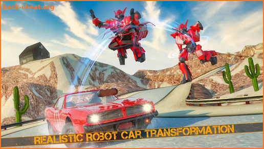 Grand Robot Transform Racing screenshot