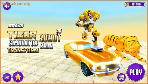 Grand Robot Transformation Tiger : Robot Car screenshot