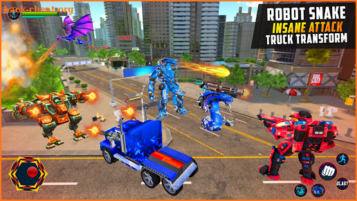 Grand Snake Robot Transform : Robot Car Transform screenshot