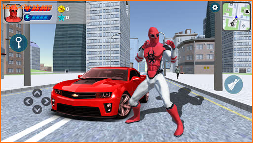 Grand Super Hero Spider Flying City Rescue Mission screenshot