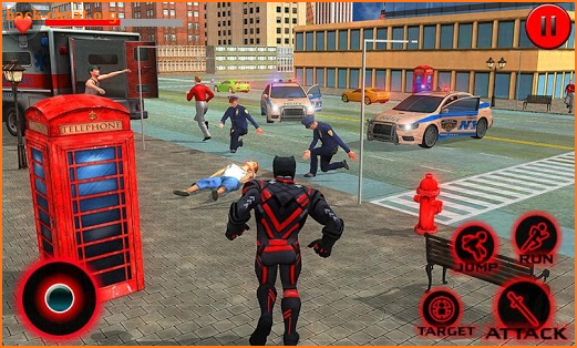 Grand Superhero Flying Panther City Rescue Mission screenshot