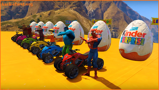 Grand Superhero Pro ATV Quad Racing screenshot