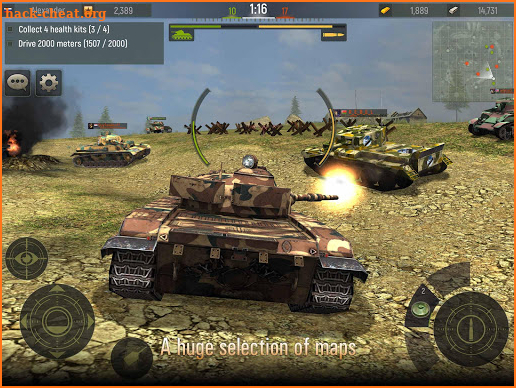 Grand Tanks: Tank Shooter Game screenshot