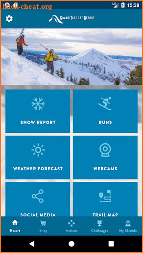 Grand Targhee screenshot