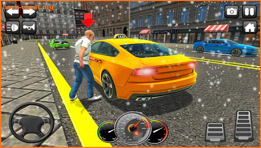 Grand Taxi Simulator 2020-Modern Taxi Driving Game screenshot