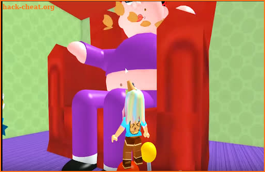 Grandma Crazy House Obby Roblox's Mod screenshot