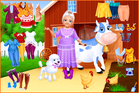 Grandma Dress Up screenshot