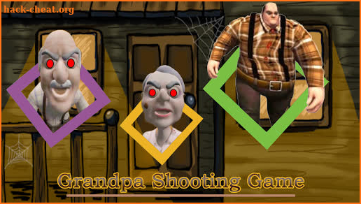 Grandpa Shooting Game - Granny Mod screenshot