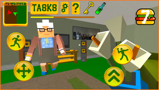 Granny Craft Neighbor. Blocky Escape screenshot