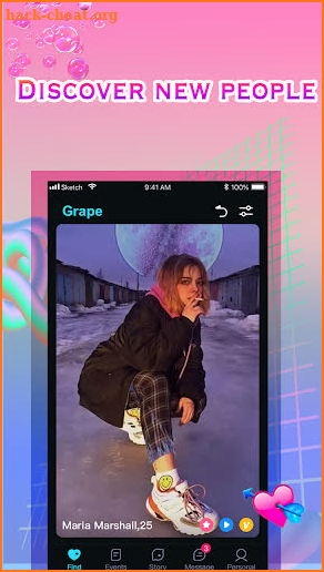 Grape - Meet LGBTQI App screenshot