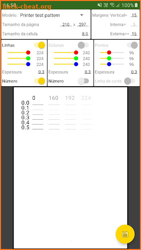 Graph Paper Generator screenshot