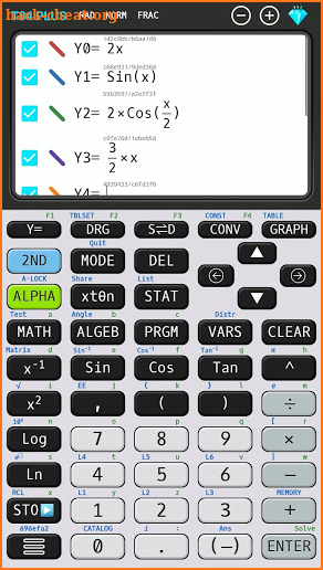 Graphing calculator 84 plus Emulator 84, 83, 89 screenshot