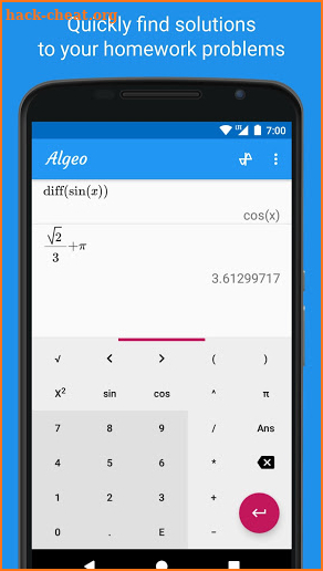 Graphing Calculator - Algeo | Free Plotting screenshot