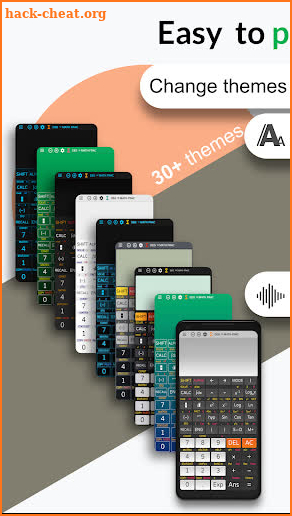 Graphing calculator ti 84 - simulate for es-991 fx screenshot