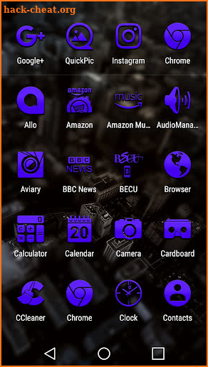 Grasp Purple Icon Pack screenshot