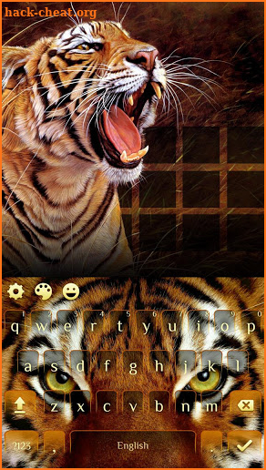 Grassland Wild Tiger Typewriter screenshot