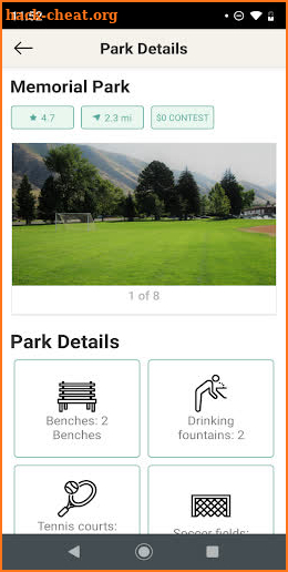 Grassy - The parks app screenshot