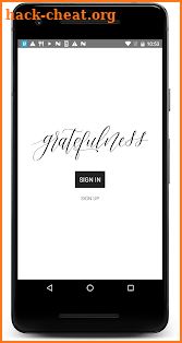 Gratefulness App screenshot