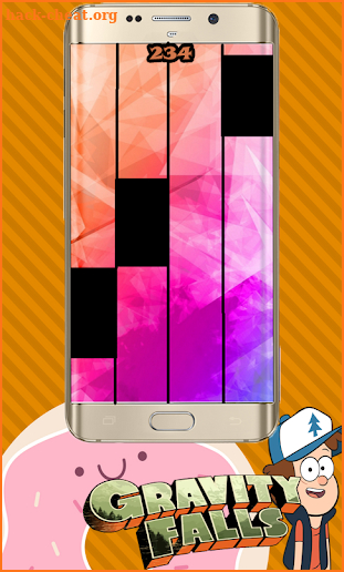 Gravity Falls Piano Tiles Game screenshot