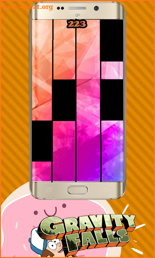 Gravity Falls Piano Tiles Game screenshot