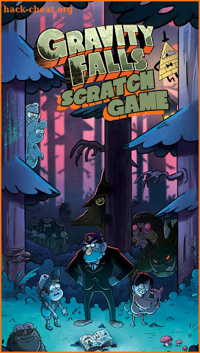 Gravity Falls Scratch Game screenshot