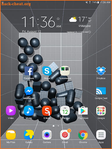 Gravity Live Wallpaper screenshot