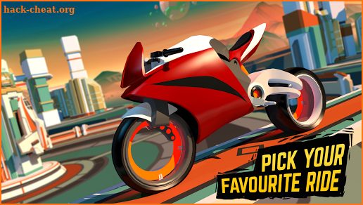 Gravity Rider: Space Bike Racing Game Online screenshot