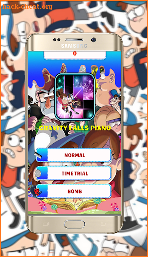 GravityFalls Piano Tiles screenshot