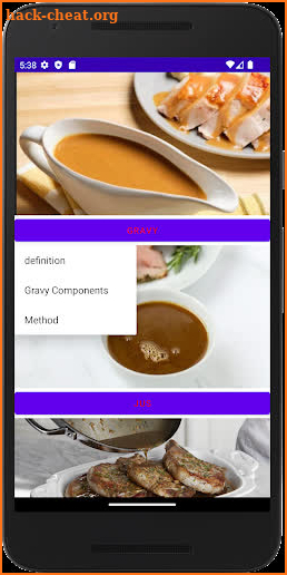 Gravy, Jus, and Pan Sauce screenshot