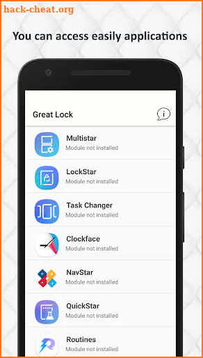 Great Lock:Shortcut for GoodLock Applications 2019 screenshot